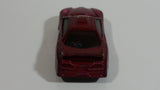 MotorMax 1/64 Scale 6143-6 Dark Red Die Cast Toy Sports Car Vehicle