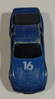 Unknown Brand Dark Blue #16 Die Cast Toy Sports Car Vehicle