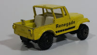 Gata PlayArt Casting Jeep Renegade Yellow Die Cast Toy Car Vehicle