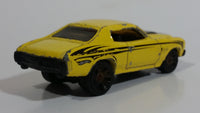 2010 Hot Wheels Night Burnerz 1970 Chevelle SS Yellow Die Cast Toy Muscle Car Vehicle