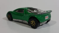 1995 Hot Wheels Speed Blaster Metalflake Green Die Cast Toy Car Vehicle Gold 7SP