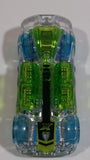 2017 Hot Wheels X-Raycers What-4-2 Clear and Transparent Green Die Cast Toy Race Car Vehicle