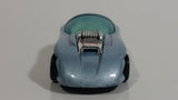 1999 Hot Wheels Classic Games Silhouette II Light Metallic Grey Blue Die Cast Toy Car Vehicle