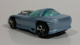 1999 Hot Wheels Classic Games Silhouette II Light Metallic Grey Blue Die Cast Toy Car Vehicle