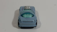 1999 Hot Wheels Classic Games Silhouette II Light Metallic Grey Blue Die Cast Toy Car Vehicle