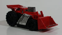 2015 Hot Wheels City Works Speed Dozer Red Bulldozer Die Cast Toy Construction Vehicle Equipment