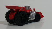 2015 Hot Wheels City Works Speed Dozer Red Bulldozer Die Cast Toy Construction Vehicle Equipment