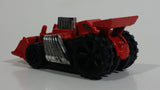 2015 Hot Wheels City Works Speed Dozer Red Bulldozer Die Cast Toy Construction Vehicle Equipment