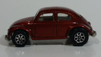 1999 Hot Wheels Car Crusher 1953-57 Volkswagen VW Bug Metallic Brown Dark Red Die Cast Toy Car Vehicle 7SP