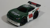 2008 Play Along NASCAR #88 Dale Earnhardt Jr. Mountain Dew Amp Energy National Guard White and Green Plastic Toy Car Vehicle