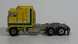 Vintage Road Champs Kenworth Aerodyne Cab-Over Engine Semi Tractor Truck Yellow Die Cast Toy Car Vehicle - Hong Kong