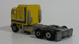 Vintage Road Champs Kenworth Aerodyne Cab-Over Engine Semi Tractor Truck Yellow Die Cast Toy Car Vehicle - Hong Kong