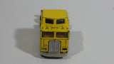Vintage Road Champs Kenworth Aerodyne Cab-Over Engine Semi Tractor Truck Yellow Die Cast Toy Car Vehicle - Hong Kong