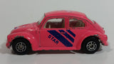 Rare Hard to Find Maisto Volkswagen 1300 VW Bug Beetle "Star" Pink Die Cast Toy Car Vehicle