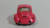 Rare Hard to Find Maisto Volkswagen 1300 VW Bug Beetle "Star" Pink Die Cast Toy Car Vehicle