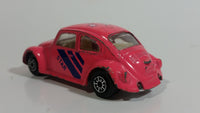 Rare Hard to Find Maisto Volkswagen 1300 VW Bug Beetle "Star" Pink Die Cast Toy Car Vehicle