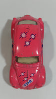 Rare Hard to Find Maisto Volkswagen 1300 VW Bug Beetle "Star" Pink Die Cast Toy Car Vehicle