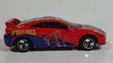 2010 Maisto Marvel Toyota Celica GT-S Spider Man Red Die Cast Toy Super Hero Character Car Vehicle