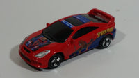 2010 Maisto Marvel Toyota Celica GT-S Spider Man Red Die Cast Toy Super Hero Character Car Vehicle