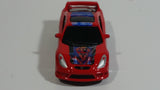 2010 Maisto Marvel Toyota Celica GT-S Spider Man Red Die Cast Toy Super Hero Character Car Vehicle