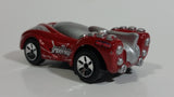 2012 Maisto Marvel Velocidad Spiderman Dark Red and Grey Die Cast Toy Superhero Car Vehicle