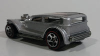 2002 Hot Wheels Red Lines The Demon Metalflake Silver Die Cast Toy Car Vehicle