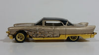 2003 Hot Wheels Treasure Hunt '57 Cadillac Eldorado Brougham Metalflake Champagne Gold and Black Die Cast Classic Toy Car Vehicle