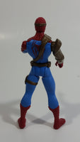 2014 Hasbro Marvel Comics Spider-man Toy 4 1/4" Tall Action Figure