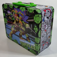 Nickelodeon Teenage Mutant Ninja Turtles Embossed Tin Metal Lunch Box