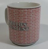 Enesco United Features Syndicate Jim Davis "World's Greatest Mom" Garfield Ceramic Coffee Mug E-7416