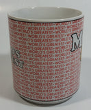 Enesco United Features Syndicate Jim Davis "World's Greatest Mom" Garfield Ceramic Coffee Mug E-7416