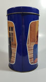 Regency Ware Prince Charles & Lady Diana Royal Wedding 29th July 1981 Blue Cylindrical Tin Metal Container