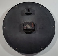2003 RST Concerts Rolling Stones Tongue Logo 11" Diameter Round Black Clock