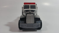 1994 FunRise Metro City Police Tow Truck Dark Blue Plastic Lights and Sounds Toy Car Vehicle