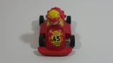 Subway Kid's Pak #45 Red and Yellow Go Cart Plastic Pullback Friction Motorized Toy Race Car Vehicle