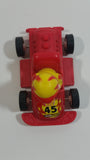 Subway Kid's Pak #45 Red and Yellow Go Cart Plastic Pullback Friction Motorized Toy Race Car Vehicle