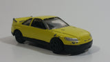 Motor Max No. 6071 Yellow Die Cast Toy Car Vehicle