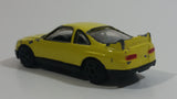 Motor Max No. 6071 Yellow Die Cast Toy Car Vehicle