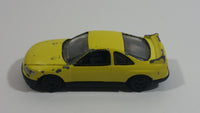 Motor Max No. 6071 Yellow Die Cast Toy Car Vehicle