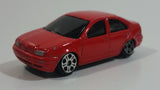 Maisto Volkswagen Jetta Red Die Cast Toy Car Vehicle