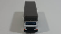 Motor Max No. 6037 Horse Box Truck Dark Grey Die Cast Toy Car Vehicle with Opening Side Door