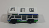 2013 Toys R Us FastLane CW-001 FL4914 Bus White Die Cast Toy Car Vehicle