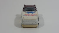 2000 Hot Wheels Del Worsham Funny Car Current Maroon and White Die Cast Toy Race Car Vehicle McDonald's Happy Meal