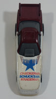 2000 Hot Wheels Del Worsham Funny Car Current Maroon and White Die Cast Toy Race Car Vehicle McDonald's Happy Meal