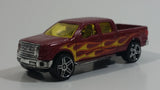 2016 Hot Wheels Hot Trucks 2009 Ford F-150 Truck Magenta Dark Red Die Cast Toy Car Vehicle