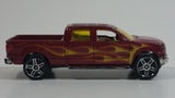 2016 Hot Wheels Hot Trucks 2009 Ford F-150 Truck Magenta Dark Red Die Cast Toy Car Vehicle