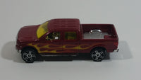 2016 Hot Wheels Hot Trucks 2009 Ford F-150 Truck Magenta Dark Red Die Cast Toy Car Vehicle