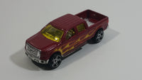 2016 Hot Wheels Hot Trucks 2009 Ford F-150 Truck Magenta Dark Red Die Cast Toy Car Vehicle