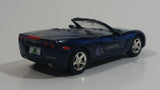 2006 Upper Deck Limited Edition 2005 Corvette Convertible Vancouver Canucks NHL Ice Hockey Team Dark Blue Die Cast Toy Car Vehicle