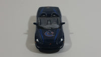 2006 Upper Deck Limited Edition 2005 Corvette Convertible Vancouver Canucks NHL Ice Hockey Team Dark Blue Die Cast Toy Car Vehicle